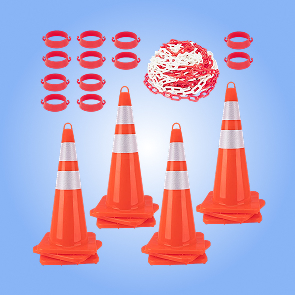 Barricade Cones & Chains